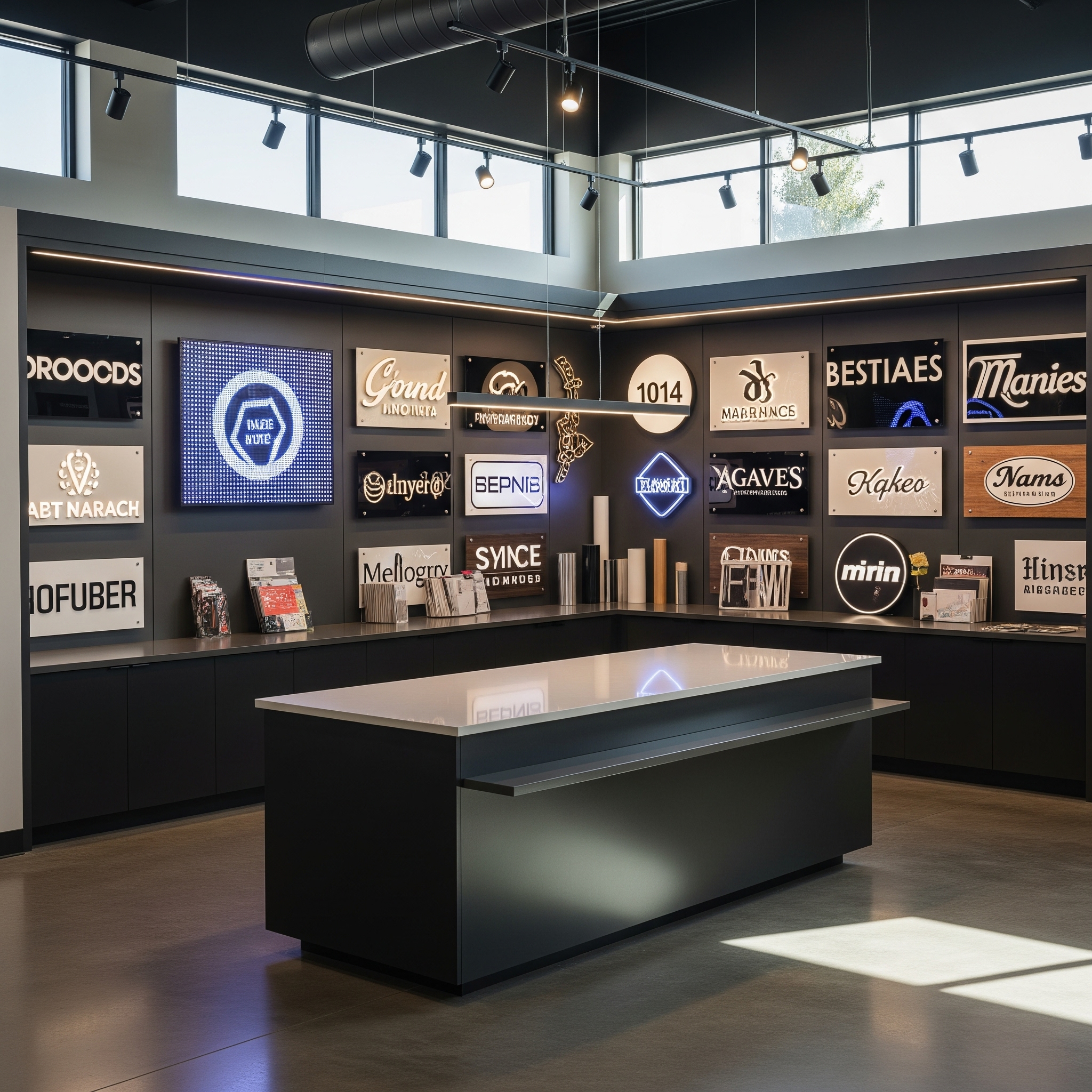 Showroom Store Lucca - Esposizione lavori e brand identity